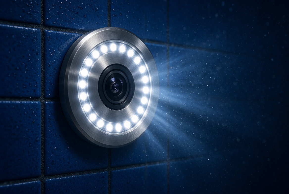 Underwater light camera hybrid